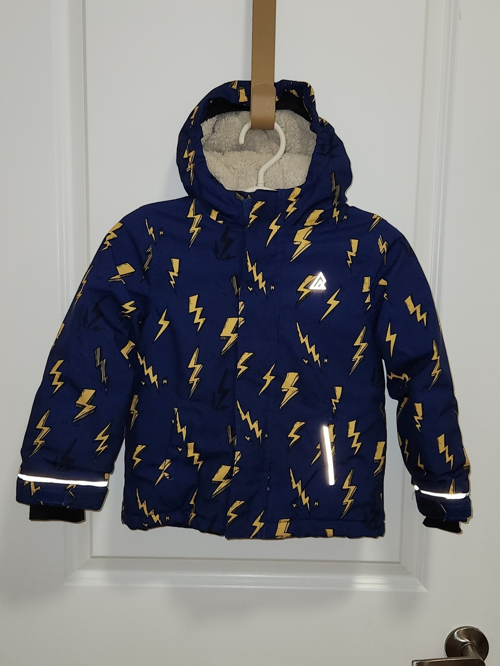 Ripzone Toddler Winter Jacket 4T | Sherpa-Lined Hood | EUC ⚡